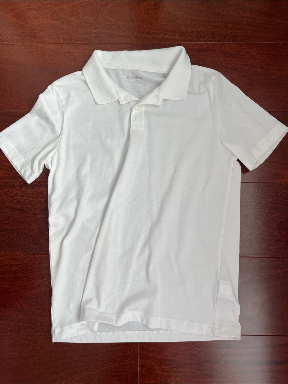 Old Navy White Boys Polo Shirt